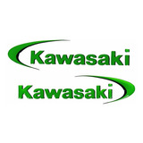 Adesivos Emblemas Compativel Kawasaki Tverde 15x4cm 3d Re19 Cor Kawasaki Verde