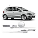 Adesivos Fox Connect Faixa Lateral Grafite Volkswagen Dx37