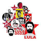 Adesivos Lula Kit Com 25 Unidades - Figurinhas Pt