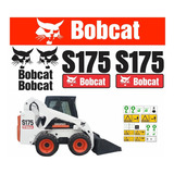 Adesivos Mini Carregadeira Bobcat S175 Ca-16972 Mq2