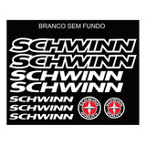 Adesivos Schwinn Montain Bike Mtb Branco