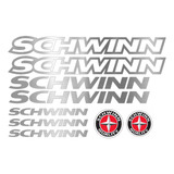 Adesivos Schwinn Montain Bike Mtb Prata