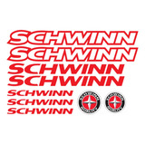 Adesivos Schwinn Montain Bike Mtb Vermelho