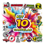 Adesivos Tereré Agro Country 133 Unid + Brindes / Kit Bruto