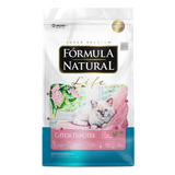 Adimax Fórmula Natural Life Ração Para Gatos Filhotes Sabor Frango E Salmão Em Saco De 7kg