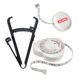 Adipômetro Medidor Gordura Corporal + Trena Antropométrica