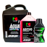 Aditivo Conc. Sinté. Rosa + Água Desmi. 3l + Limpa Radiador