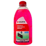 Aditivo Para Radiador Pronto Uso Wurth 1 Litro Orgânico Rosa