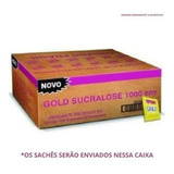 Adoçante Gold Sucralose Em Sachê C/1000 Unidades - S/ Glúten