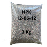 Adubo Fertilizante Npk 12-6-12 Granulado - 3 Kg - Uso Geral