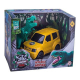 Adventure Park Carrinho Com Dinossauro - Super Toys 371