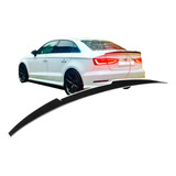 Aerofolio Spoiler Audi A3 S3 Rs3 Sedan 2014 A 2021 Preto Blk
