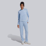 Agasalho adidas Tr 3 Stripes Feminino Azul Claro