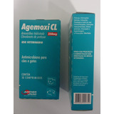 Agemoxi Cl 250 Mg Antibiótico Agener 10 Comprimidos