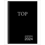 Agenda Executiva Espiral Diária 2024 Top Grande 