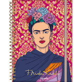 Agenda Planner Frida Kahlo Dourado 160 Paginas Nao Datado.