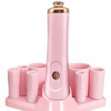 Agitador De Cílios Elétrico Rosa Portátil