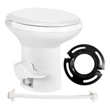 Agparts Agrv012 Vaso Sanitário Fixo Abs Motorhome Trailer Com Flange