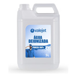 Água Deionizada 5 Litros Para Laboratório Valejet