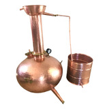 Alambique De Cobre Puro 200 Litros Com Deflegmador 
