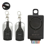 Alarme 2 Controles Para Moto E Bicicleta Eletrica Ant-furto