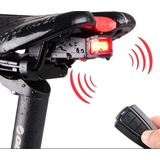 Alarme Para Bicicleta Com Controle Anti-furto Recarregavel