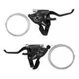 Alavanca 24v Tipo Shimano Manete Aluminio Index Mtb Par