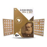 Álbum Brasil Para Moedas Réis 1854 A 1887 Império Brasileiro