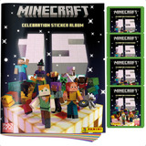 Álbum Completo Minecraft 2024 Com As 240 Figurinhas