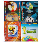 Álbum Copa Do Mundo Completos 2002-2006-2010-2014