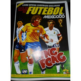 Álbum De Figurinhas Da Copa 86 Ping Pong 1986 