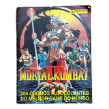 Álbum De Figurinhas Mortal Kombat 2 1996 Completo