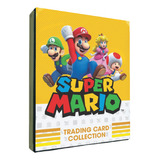 Album Fichario Cards Mario Trading Collection P/ 360 Cartas