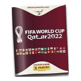 Álbum Fifa World Cup Qatar 2022 Us Versão Panini Bordô/prateado Capa Mole