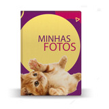 Álbum Fotográfico 500 Fotos 10x15 Estampa Pet Gatinho