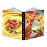 Álbum Grande Pokémon Porta 432 Cartas Tcg Cards Charizard