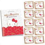 Álbum Hello Kitty 50th Anniversary Oficial + 100 Figurinhas