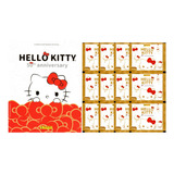 Álbum Hello Kitty 50th Anniversary Panini Branco Capa Mole + 20 Pacotes De Figurinhas