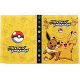 Álbum Oficial Pokémon Pikachu - Pasta Porta 240 Cartas