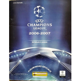 Álbum Panini Uefa Champions League 2006-2007 Completo Colado