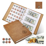 Album Para 150 Moedas E 240 Cédulas, Para Colecao De Moedas