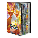 Album Pasta Charizard Porta 432 Cartas Pokemon Cards Tcg