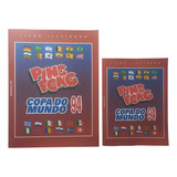 Álbum Ping Pong Copa Do Mundo 94 Completo - Reprod. Escala.
