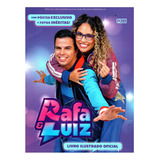 Álbum Rafa & Luiz Pixel Roxo Capa Mole + 10 Pacotes De Figurinhas
