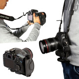 Alça De Mão Hand Grip Strap Camera Dslr Canon Nikon Sony Cor Preto