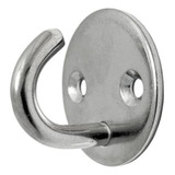Alça Suporte Tipo Gancho Em Aço Inox 8mm Ideal Para Suspender Pendurar Objetos No Teto Prender Amarrar Redes Cadeiras Segurança Seavix Embarcações Barcos Lanchas Iates Veleiros