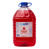 Álcool Gel Acendedor 80º Novoalcool 4,4kg 