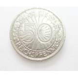 Alemanha (weimar): Bela Moeda 50 Rpn 1928 A S/fc