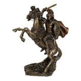 Alexandre , O Grande Da Macedonia No Cavalo, Enfeite Estátua