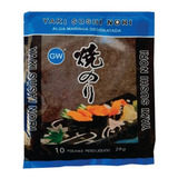 Alga Marinha Yaki Sushi Nori Temaki 10 Folhas 28 G .´.